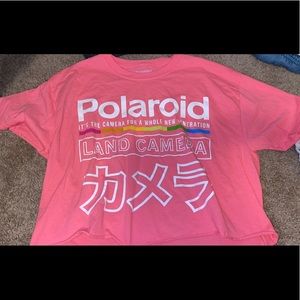 Super cute never worn before Polaroid camera shirt